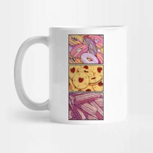 Triple biscuit collection Mug